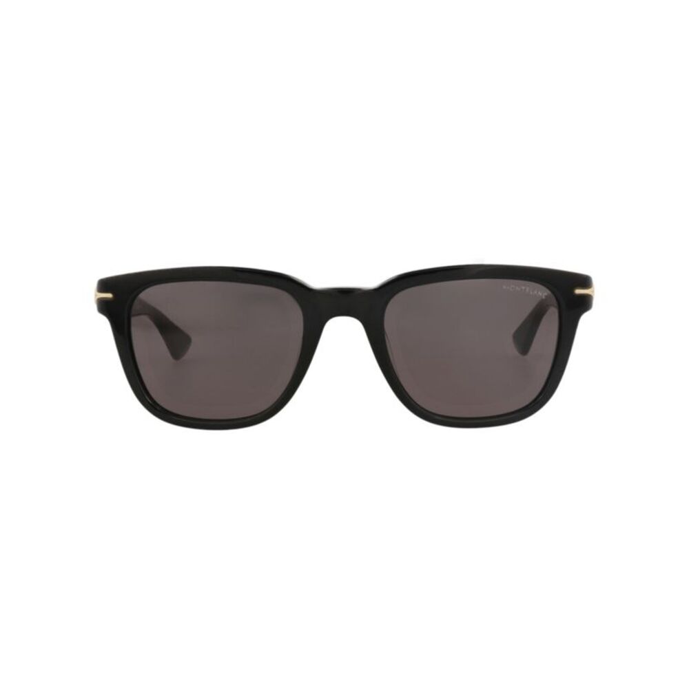Montblanc Square-Frame Recycled Acetate Sunglasses Black Mens